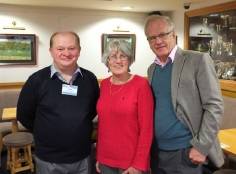 Helen and David Lyth with Bruce Henderson